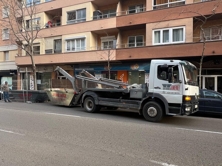 Contenedores de escombros en Palma de Mallorca